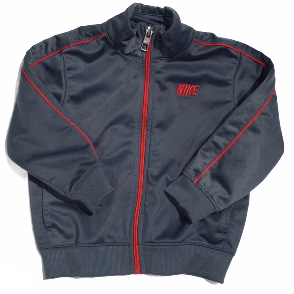 Nike jacket Boy's Zip Up Grey Jacket Size 18M baby jacket - Picture 4 of 7